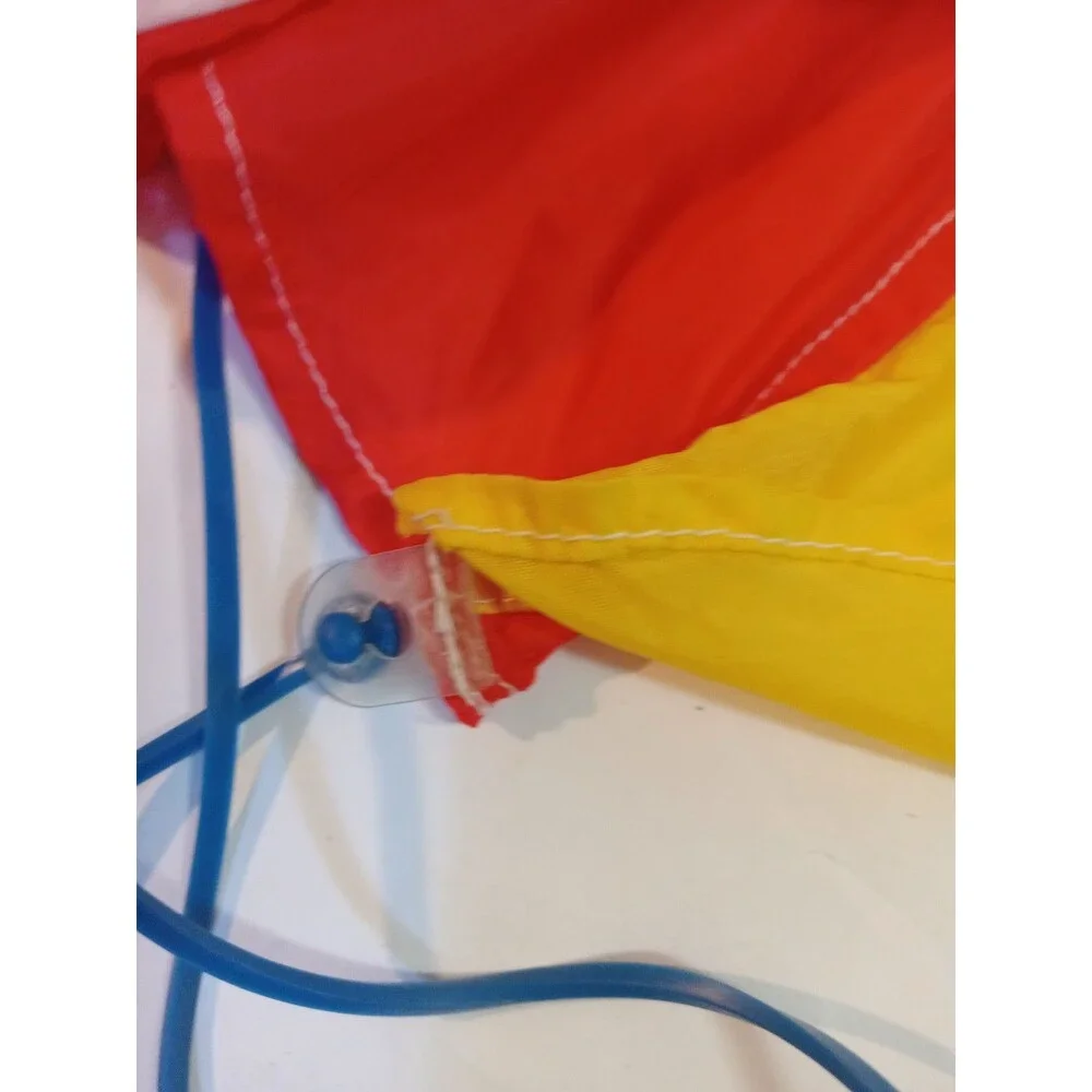 Vintage 1977 Fisher Price Adventure People Daredevil and Parachute
